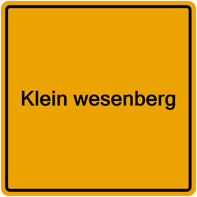 Einwohnermeldeamt24 Klein wesenberg